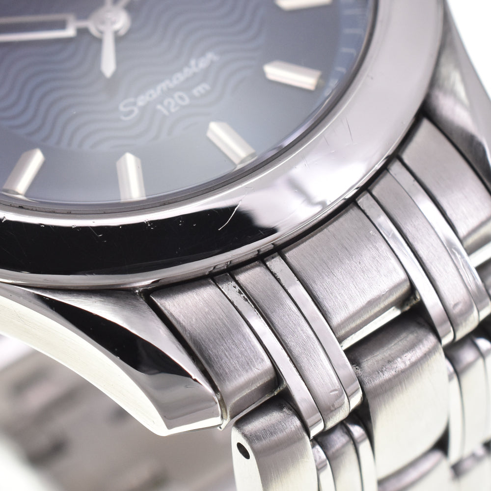 with paper OMEGA Seamaster 120M 2511.81 Date blue Dial Quartz Men's
 Watch G#144819