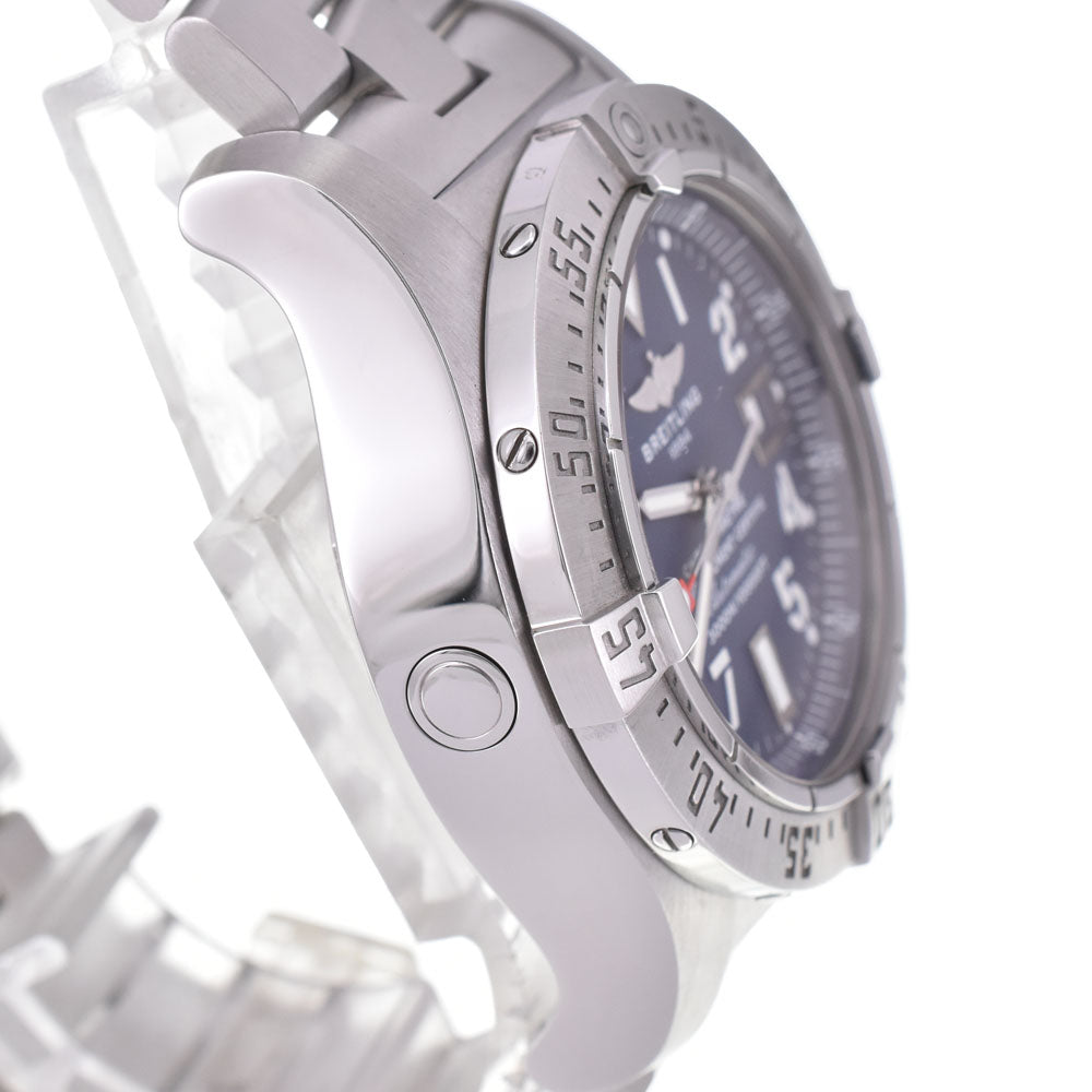 with paper BREITLING Avenger Seawolf A17330 Date Navy Dial Automatic Men's
 Watch G#144825