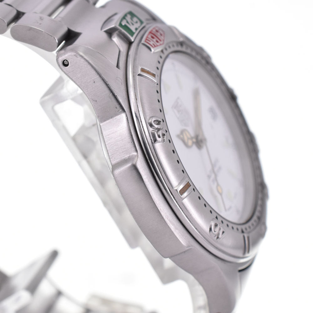 TAG HEUER 4000 Professional 699.706KA 200m date white Dial Automatic Men's
 Watch H#144826