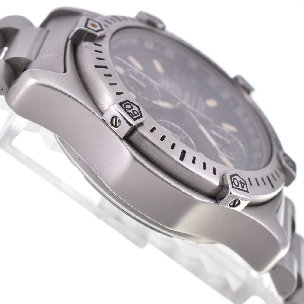 with paper TAG HEUER 2000 series 169.306 Chronograph black Dial Automatic Men's
 Watch E#144829