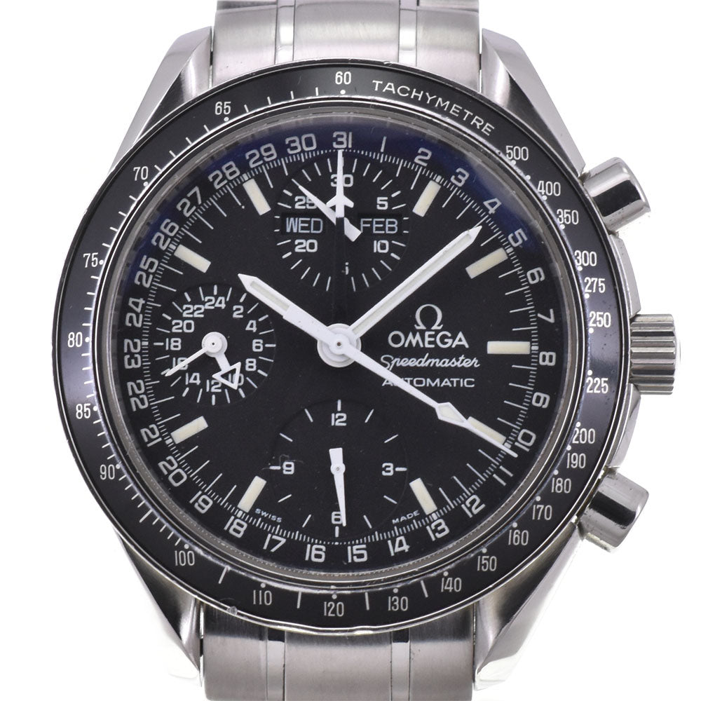 OMEGA Speedmaster 3520.50 Mark 40 Cosmos Triple calendar chronograph black Dial Automatic Men's
 Watch I#144837