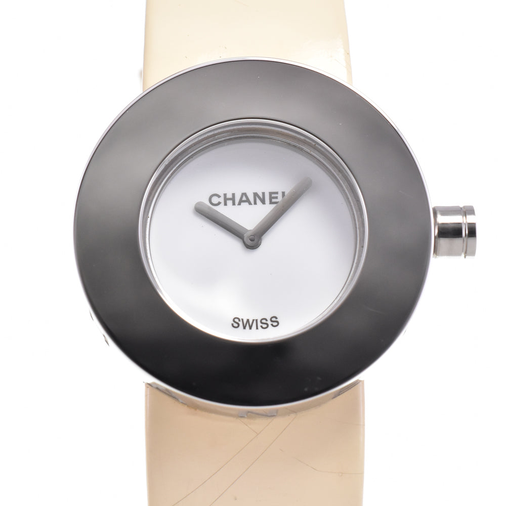 CHANEL La Ronde H0580 stainless steel white Dial Quartz Ladies
 Watch J#144839