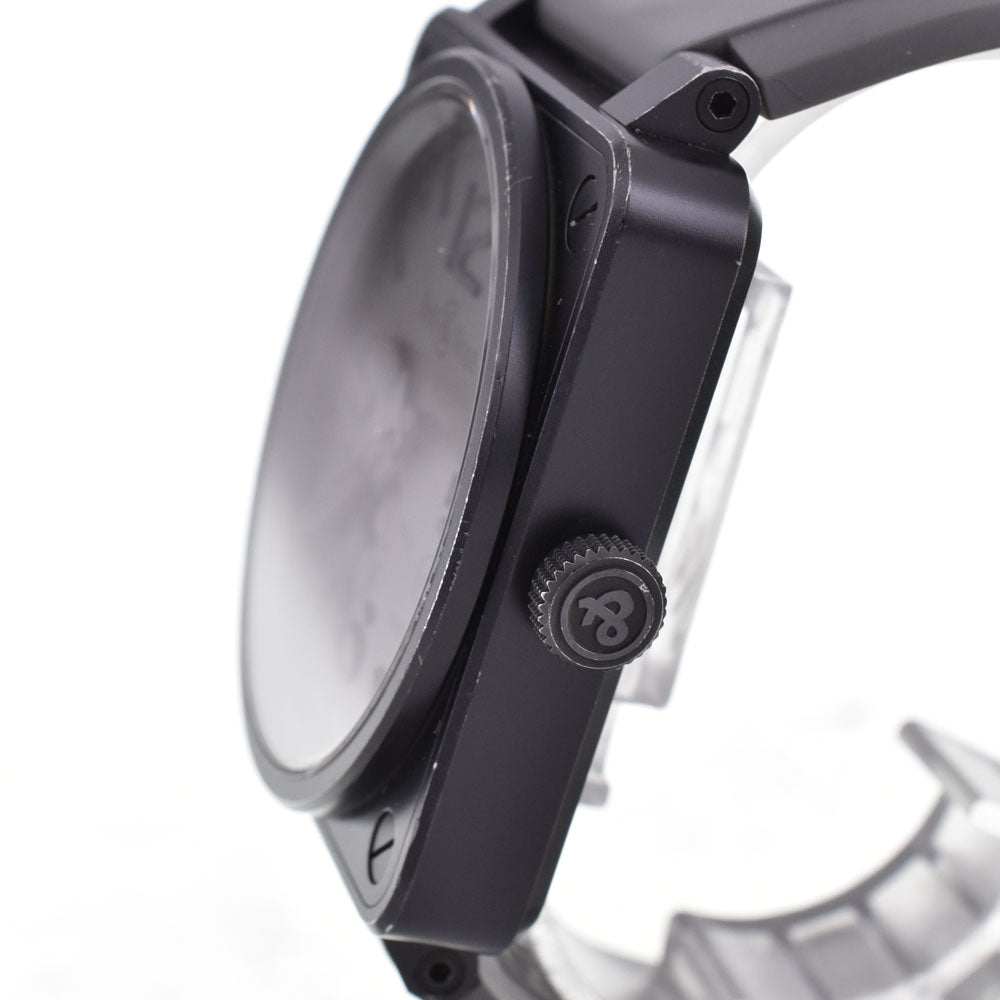 with paper Bell＆Ross command power reserve BR01-97-S Date limited to 500 pieces worldwide gray Dial Automatic Men's
 Watch H#144840
