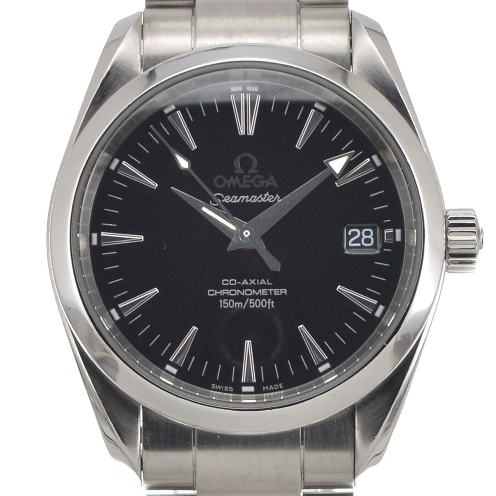 OMEGA Seamaster Aqua Terra Date 2504.50 CO-AXIAL Chronometer black Dial Automatic Men's
 Watch J#144884