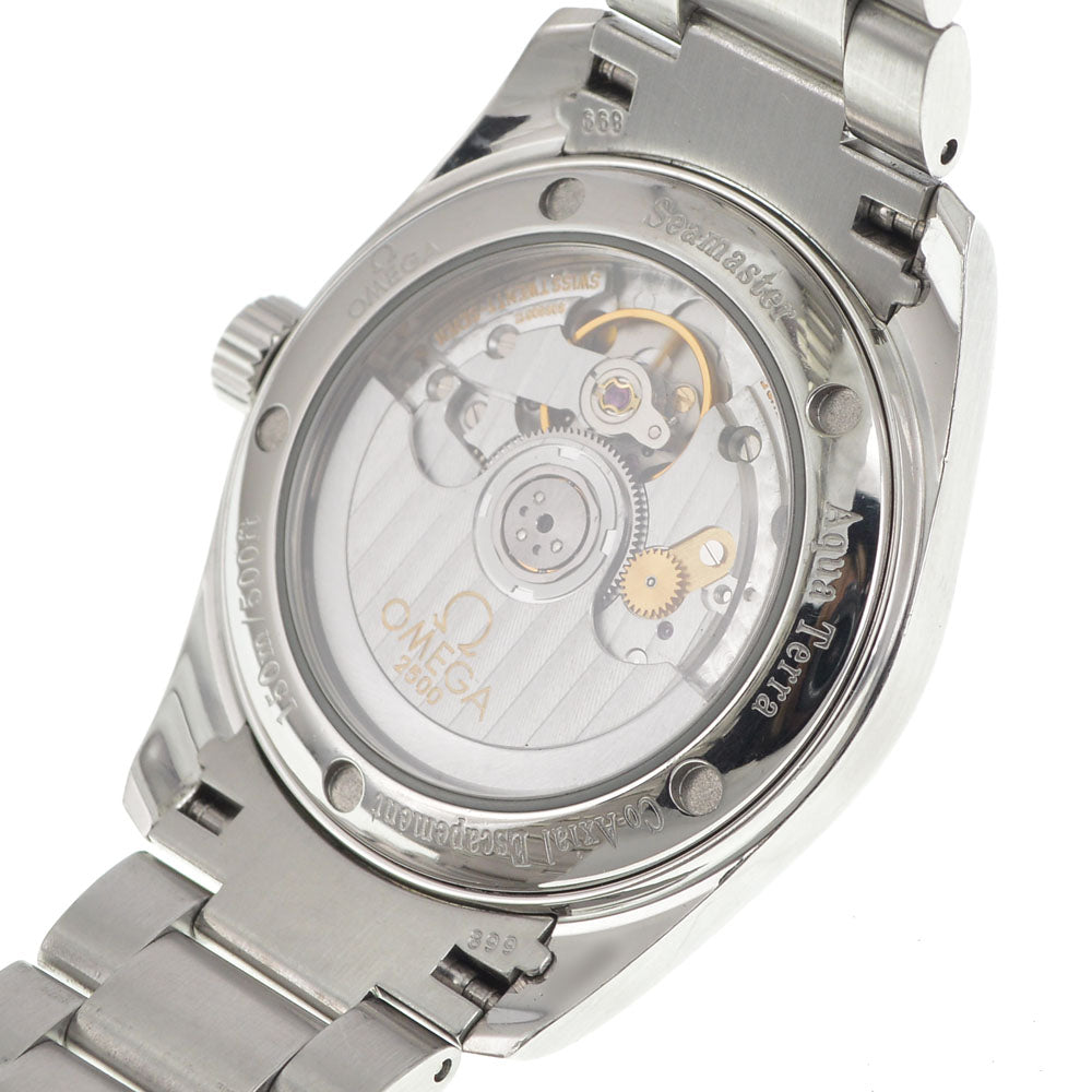 OMEGA Seamaster Aqua Terra Date 2504.50 CO-AXIAL Chronometer black Dial Automatic Men's
 Watch J#144884