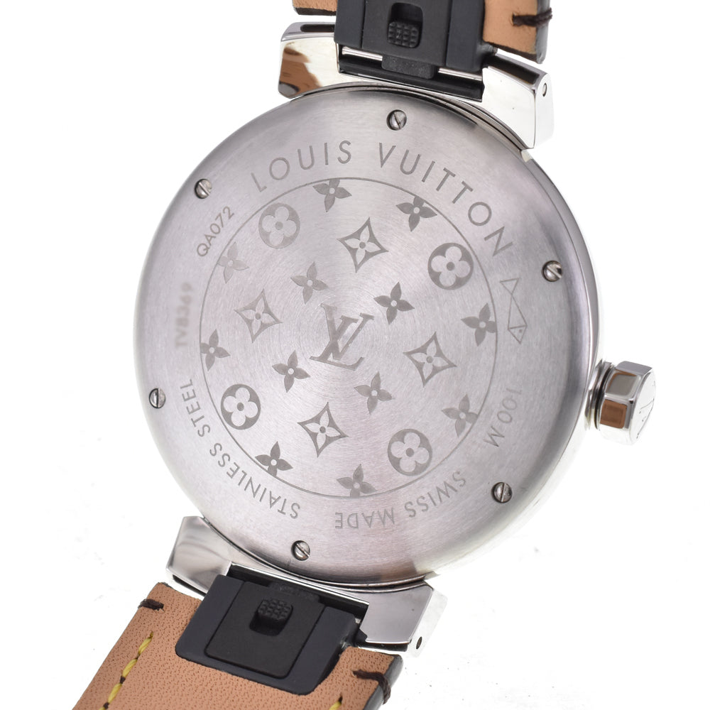 with paper LOUIS VUITTON Tambour QA072 Monogram brown (monogram) Dial Quartz Men's
 Watch H#144845