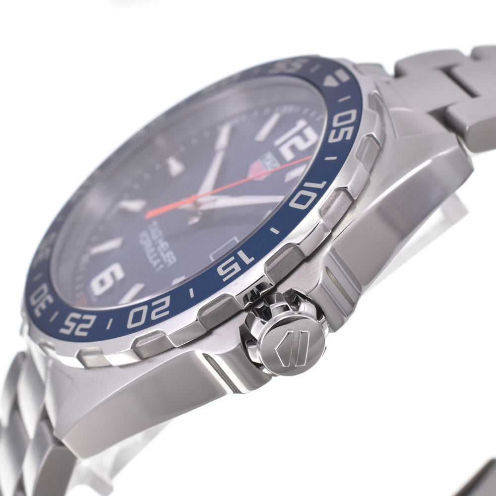 with paper TAG HEUER Formula 1 WAZ1010.BA0842 Date blue Dial Quartz Men's
 Watch G#144851