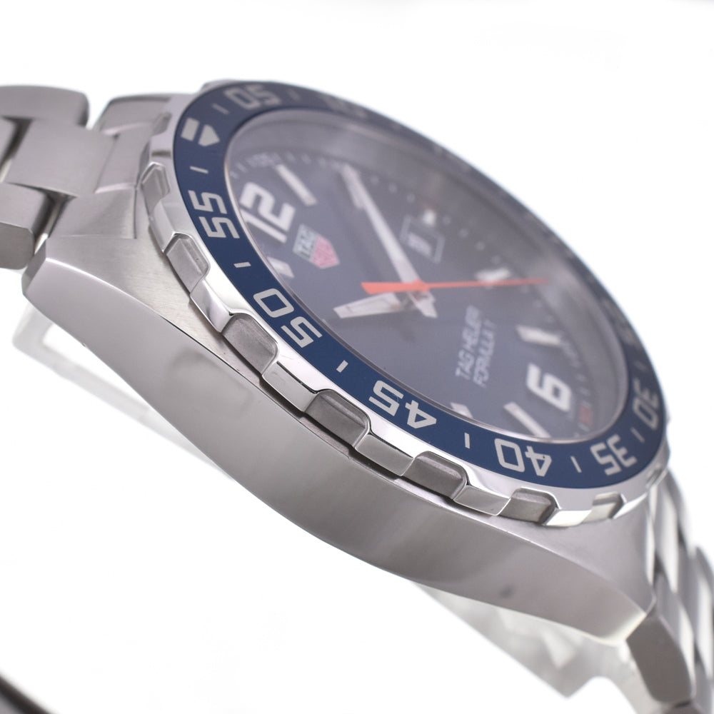 with paper TAG HEUER Formula 1 WAZ1010.BA0842 Date blue Dial Quartz Men's
 Watch G#144851