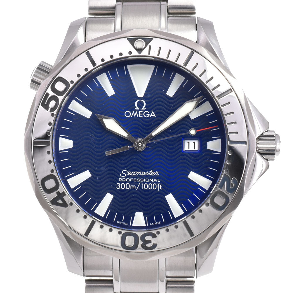 OMEGA Seamaster Professional 300M 2265.80 Date blue Dial Quartz Men's
 Watch M#144854