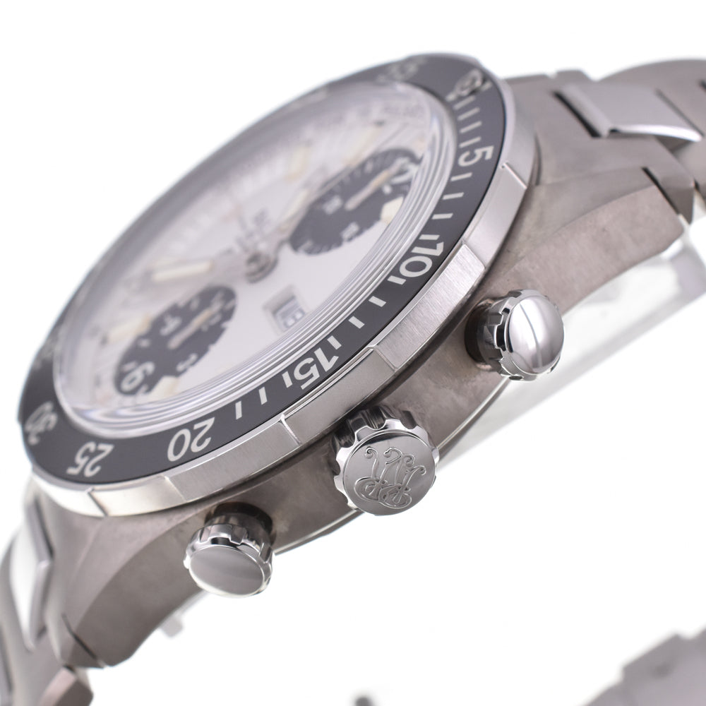 with paper BALLWATCH rescue DC3030C-SJ-WHBK Chronograph white Dial Automatic Men's
 Watch H#144855