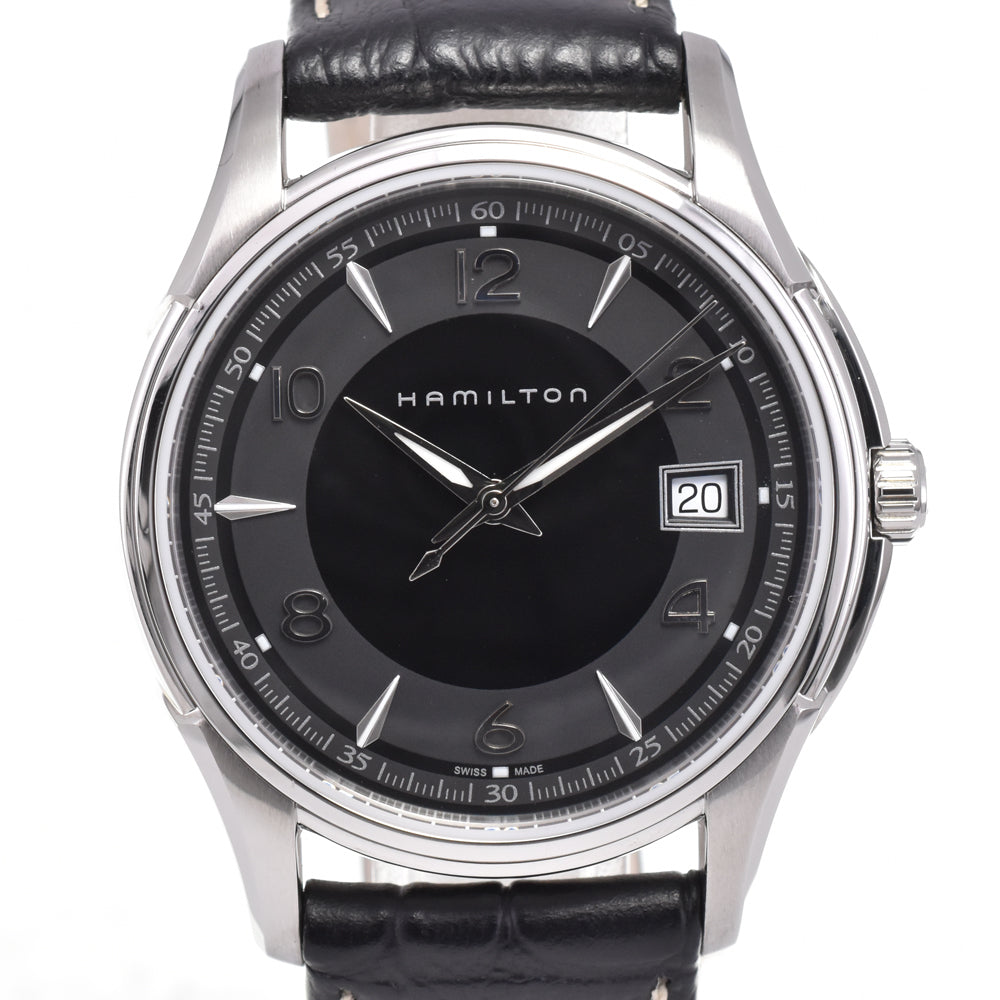 HAMILTON Jazzmaster Gent H324111 black Dial Quartz Men's
 Watch J#144859