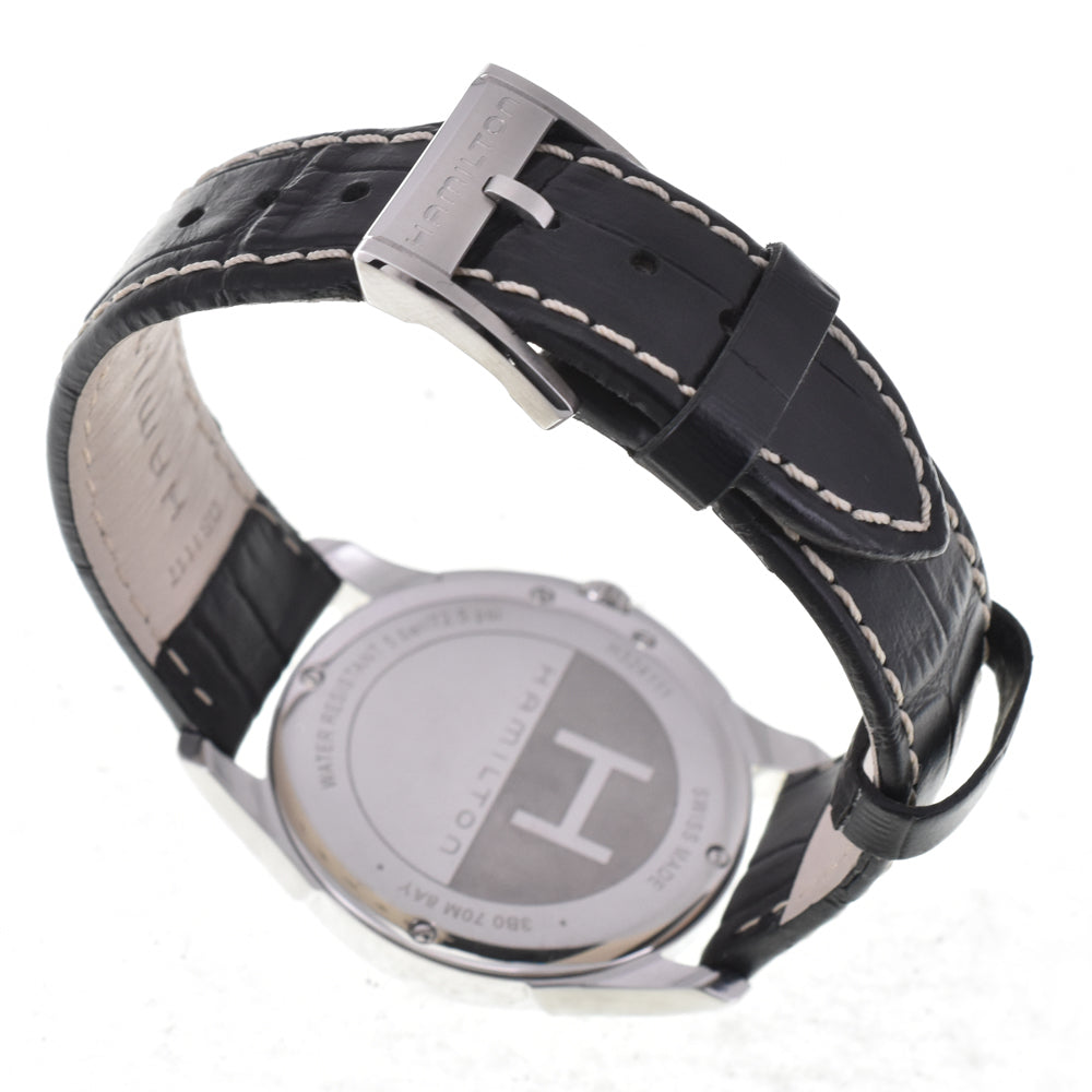 HAMILTON Jazzmaster Gent H324111 black Dial Quartz Men's
 Watch J#144859