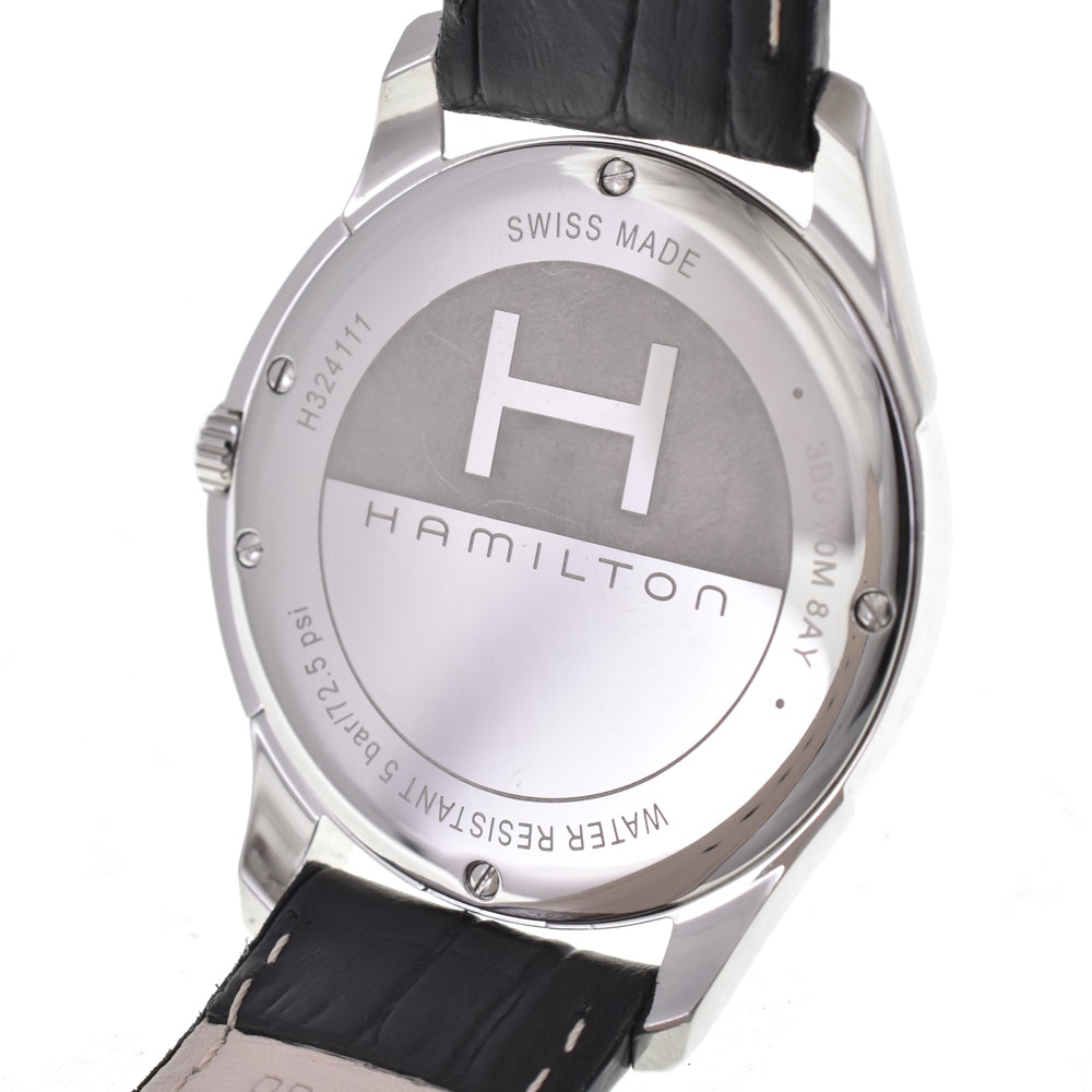 HAMILTON Jazzmaster Gent H324111 black Dial Quartz Men's
 Watch J#144859
