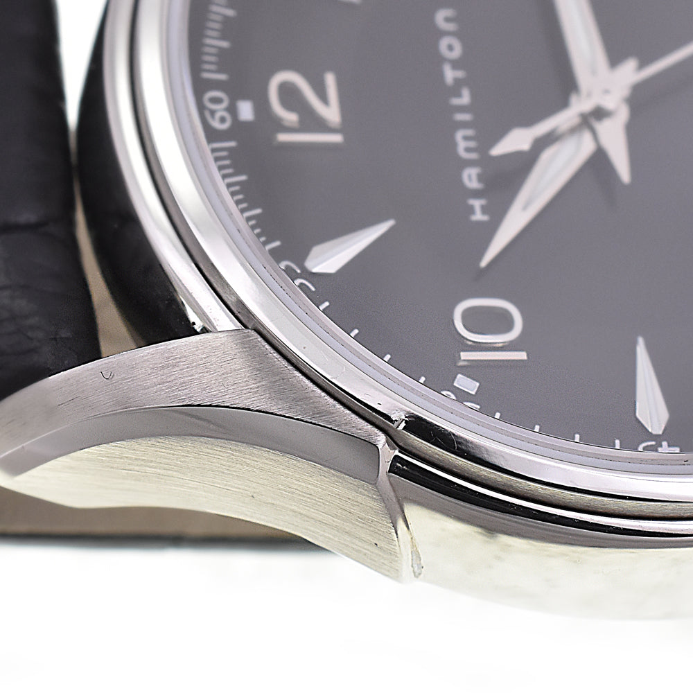 HAMILTON Jazzmaster Gent H324111 black Dial Quartz Men's
 Watch J#144859