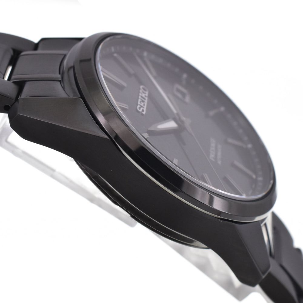 with paper SEIKO Presage SARX091/6R35-00V0 black Dial Automatic Men's
 Watch G#144862