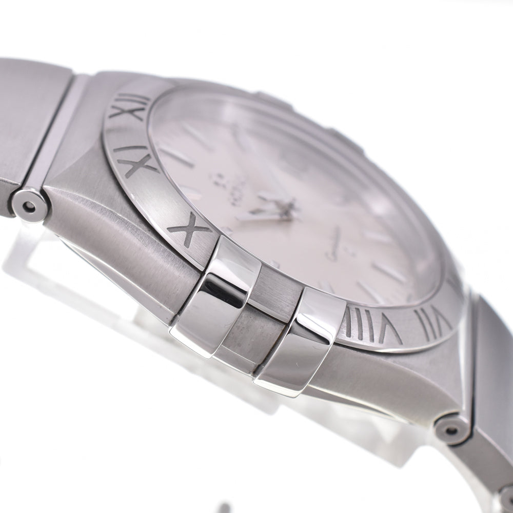 with paper OMEGA Constellation 123.10.35.60.02.001 Date Silver Dial Quartz Men's
 Watch G#144683