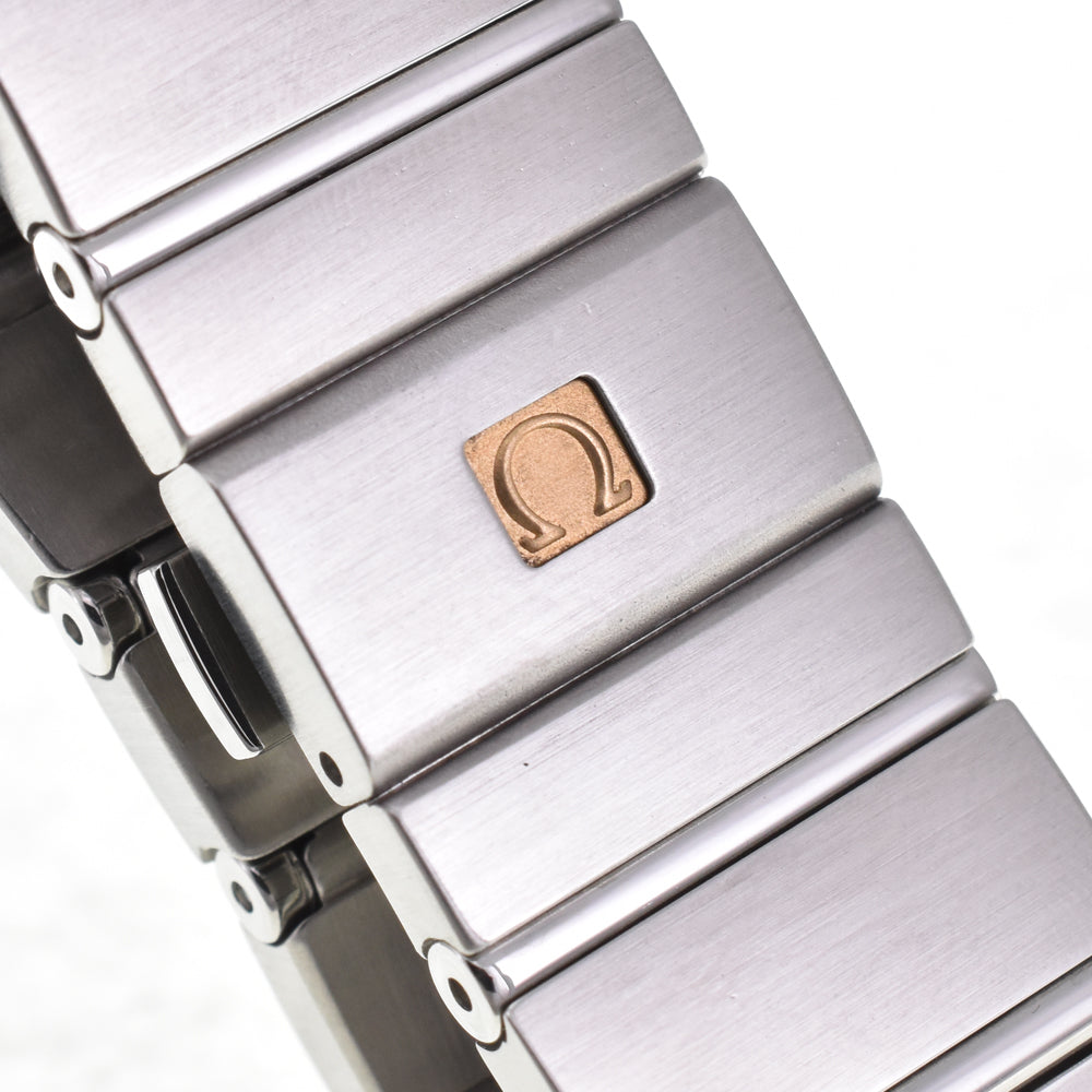 with paper OMEGA Constellation 123.10.35.60.02.001 Date Silver Dial Quartz Men's
 Watch G#144683