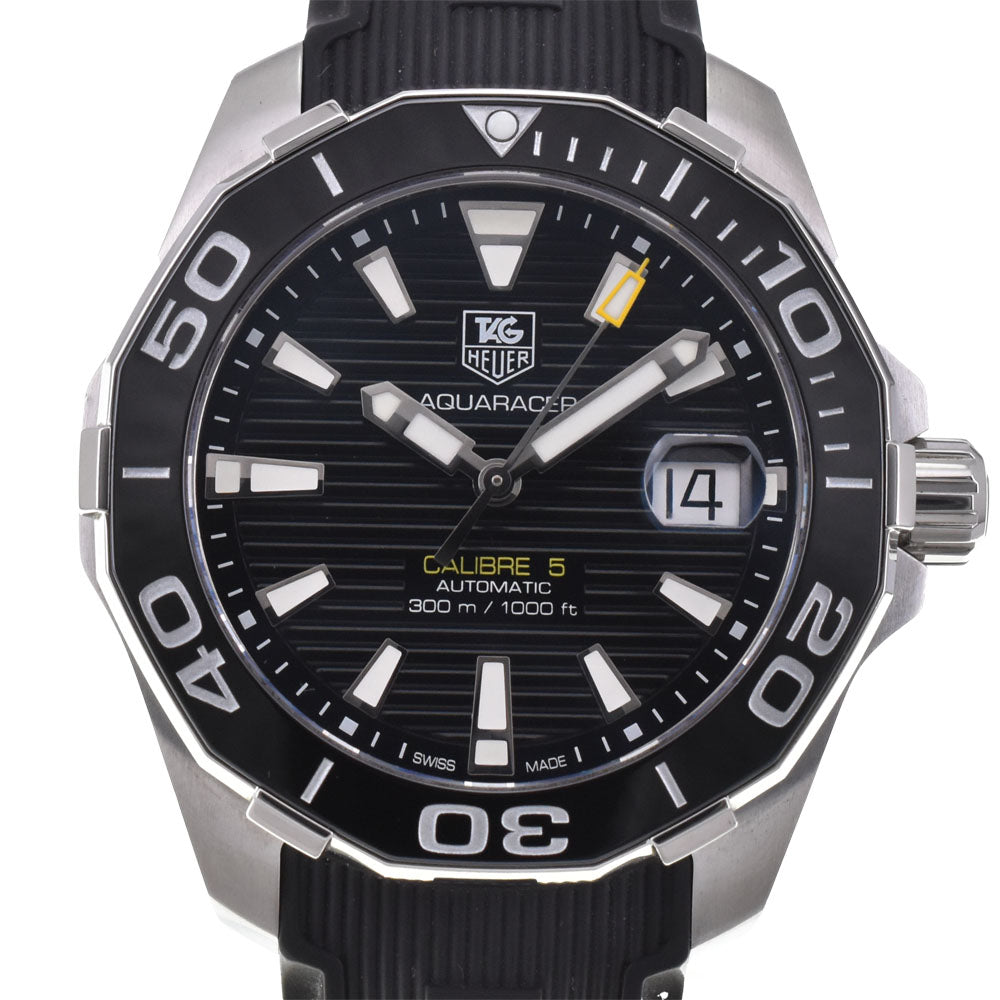 TAG HEUER Aqua racer WAY211A.FT6068 Caliber 5 ceramic bezel black Dial Automatic Men's
 Watch H#144864