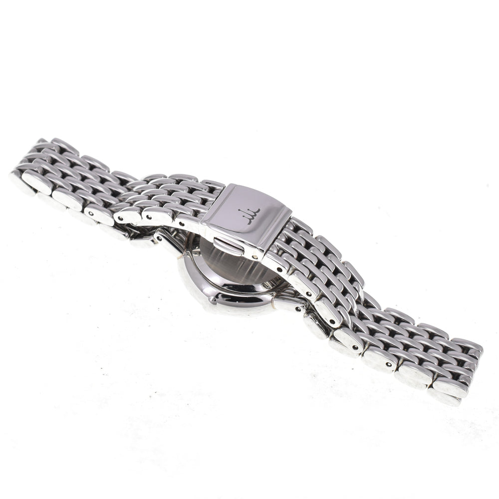 SEIKO CREDOR SIGNO 1E70-0CY0 Diamond Bezel White shell Dial Quartz Ladies
 Watch H#144865