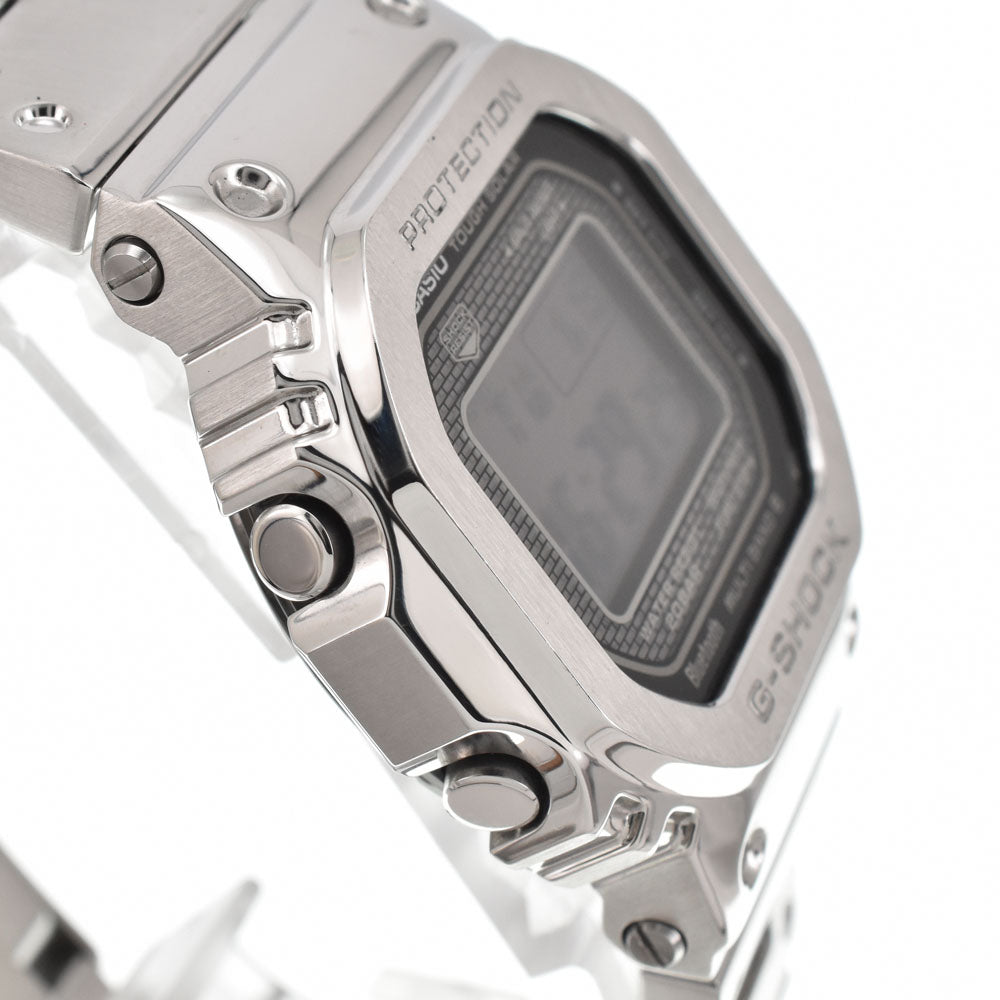 with paper CASIO G-SHOCK GMW-B5000MB-1JF Full metal black Dial Radio Sync Solar Men's
 Watch H#144869