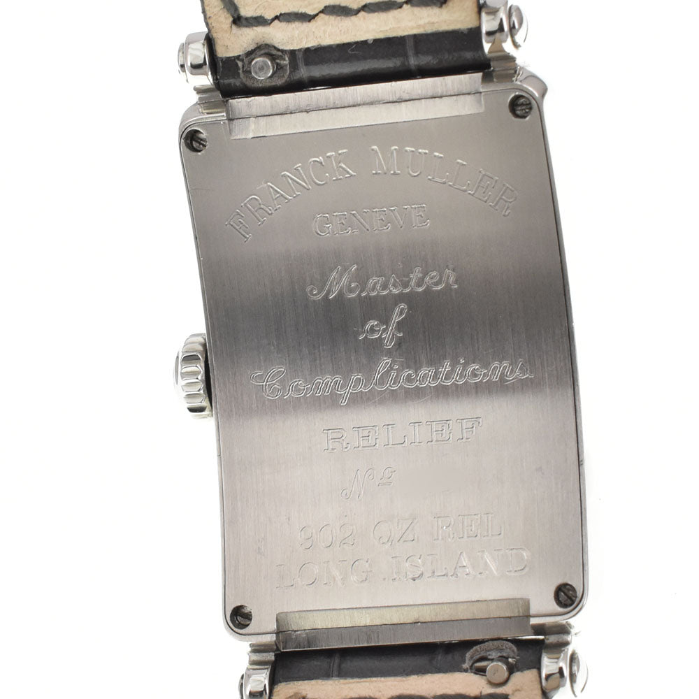 with paper FRANCK MULLER Long Island 902QZ REL gray Dial Quartz Ladies
 Watch H#144874
