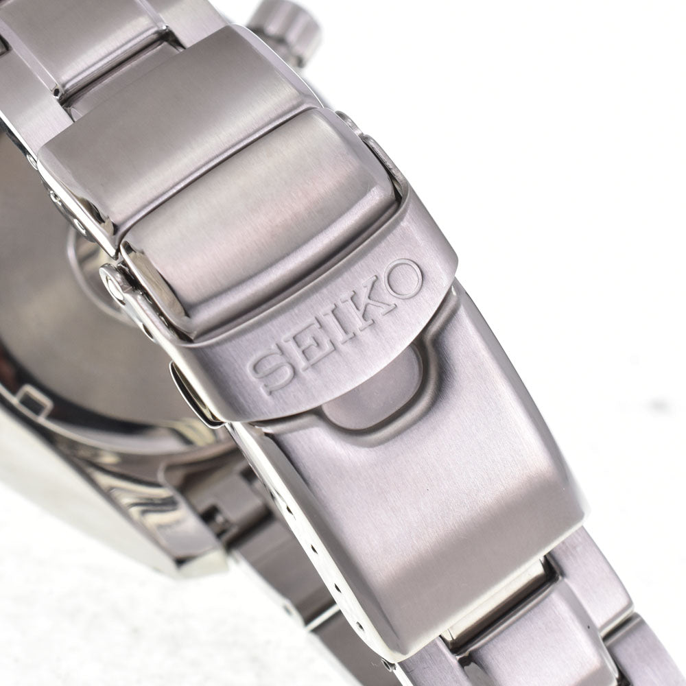 SEIKO Prospex Divers 5K65-0AA0 GMT date black Dial Solar Men's
 Watch J#144875