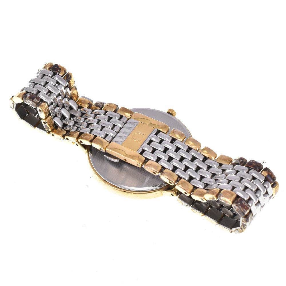 OMEGA De Ville Round Roman numerals white Dial Quartz Men's
 Watch H#144877