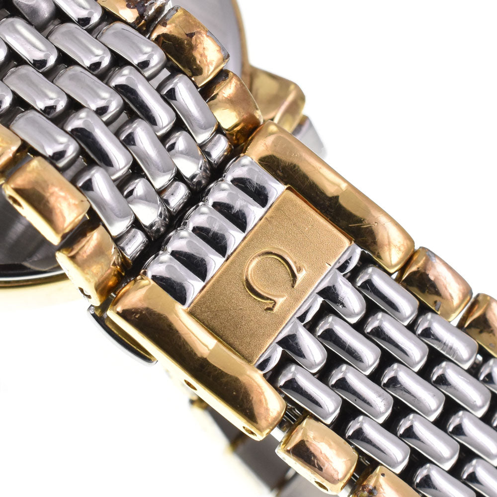 OMEGA De Ville Round Roman numerals white Dial Quartz Men's
 Watch H#144877