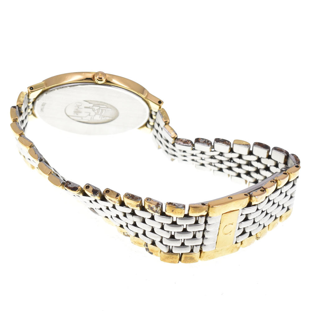 OMEGA De Ville Round Roman numerals white Dial Quartz Men's
 Watch H#144877