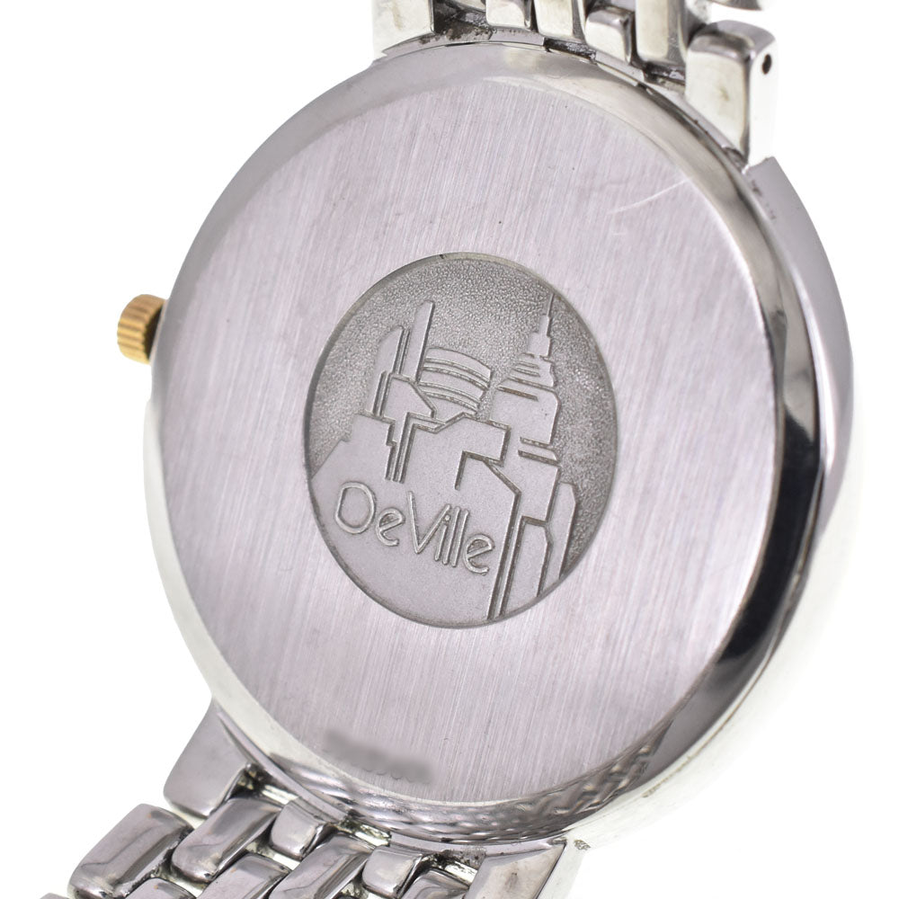 OMEGA De Ville Stainless Steel/Gold Plated gold Dial Quartz Men's
 Watch J#144878