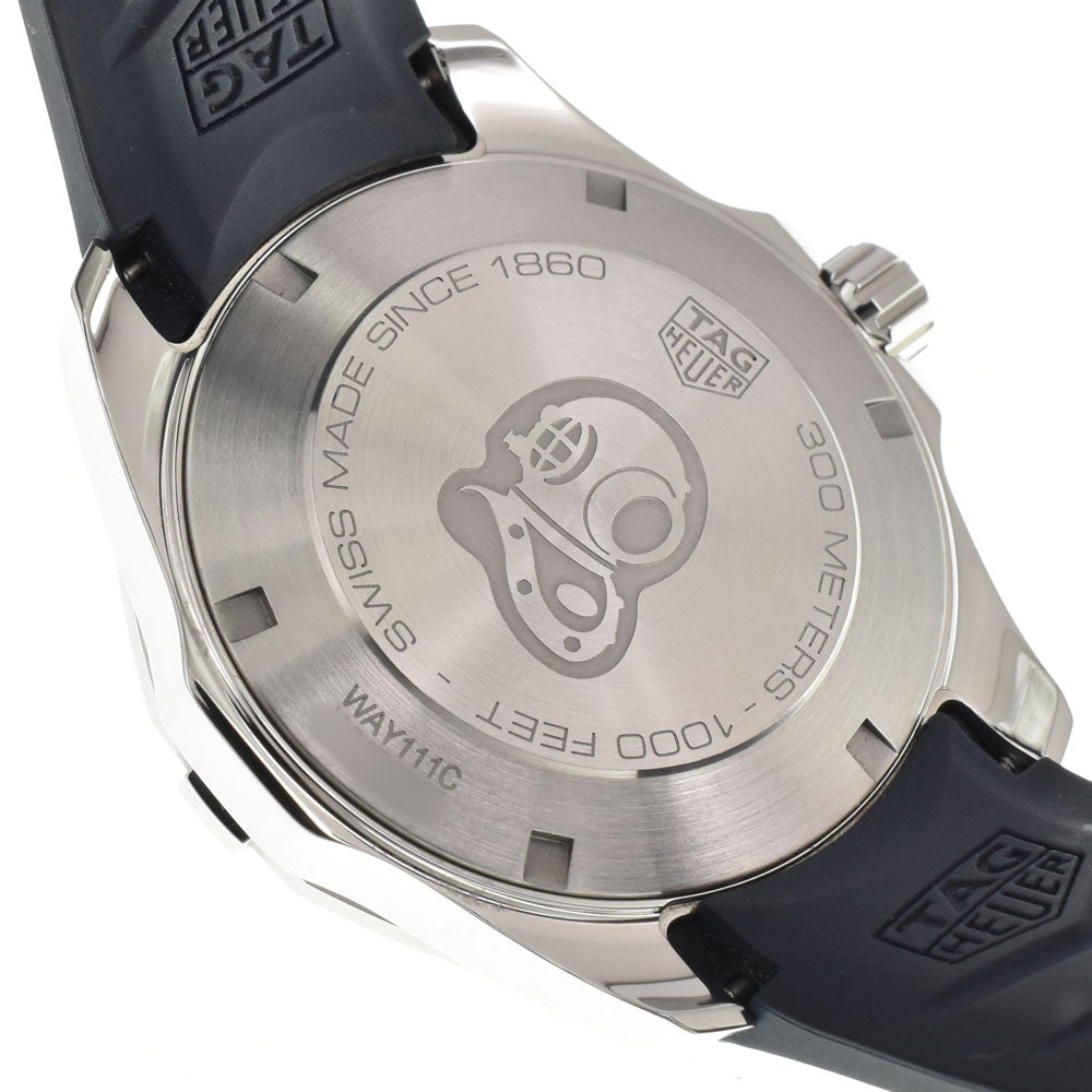 TAG HEUER Aqua racer WAY111C Date 300m blue Dial Quartz Men's
 Watch H#144882