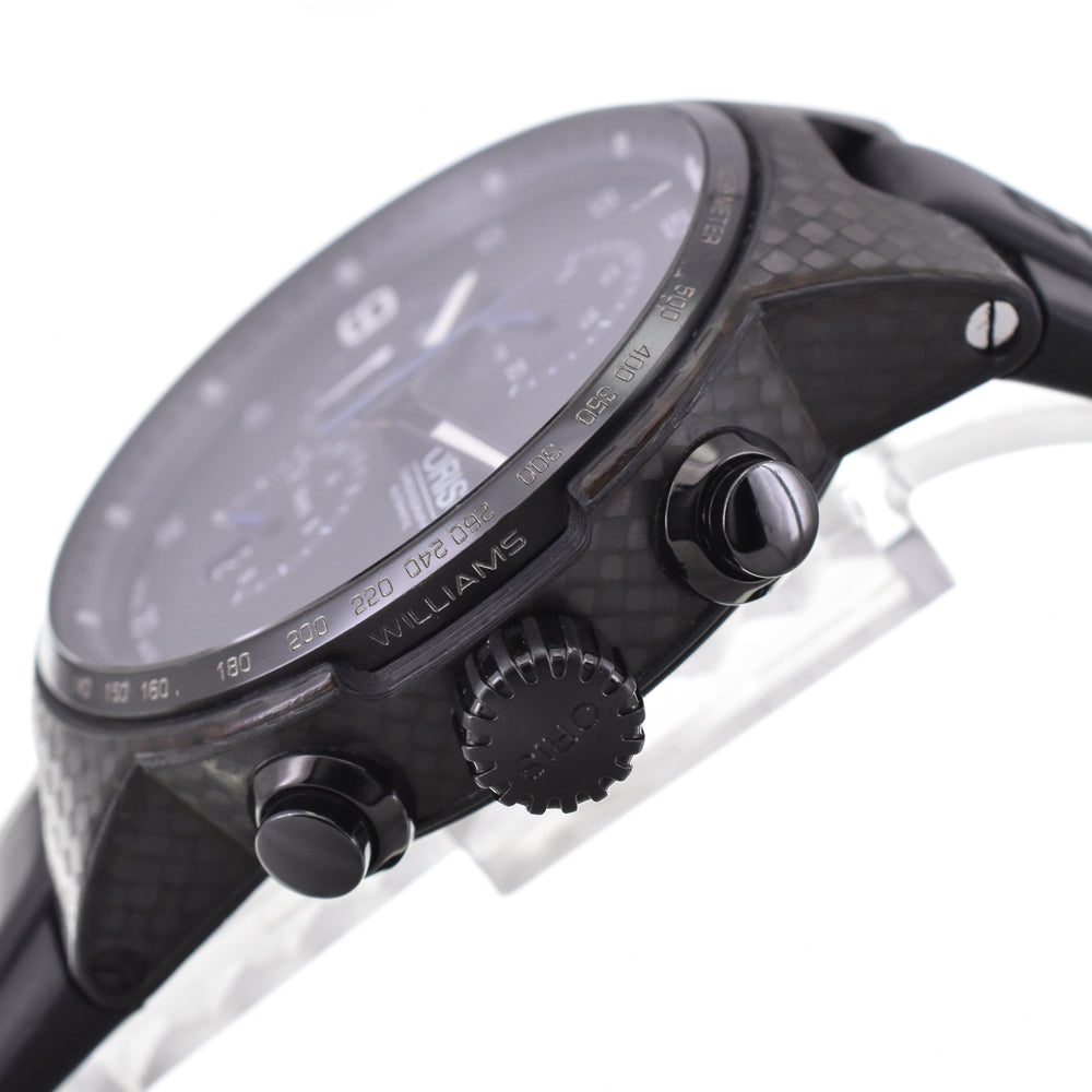 with paper ORIS Williams 01 674 7725 8764-07 4 24 black Dial Automatic Men's
 Watch K#144885