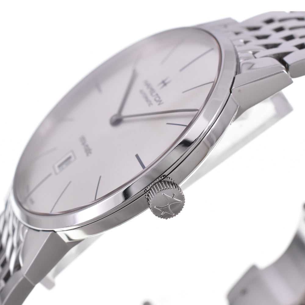 with paper HAMILTON Intramatic H387551 Date Silver Dial Automatic Men's
 Watch H#144887