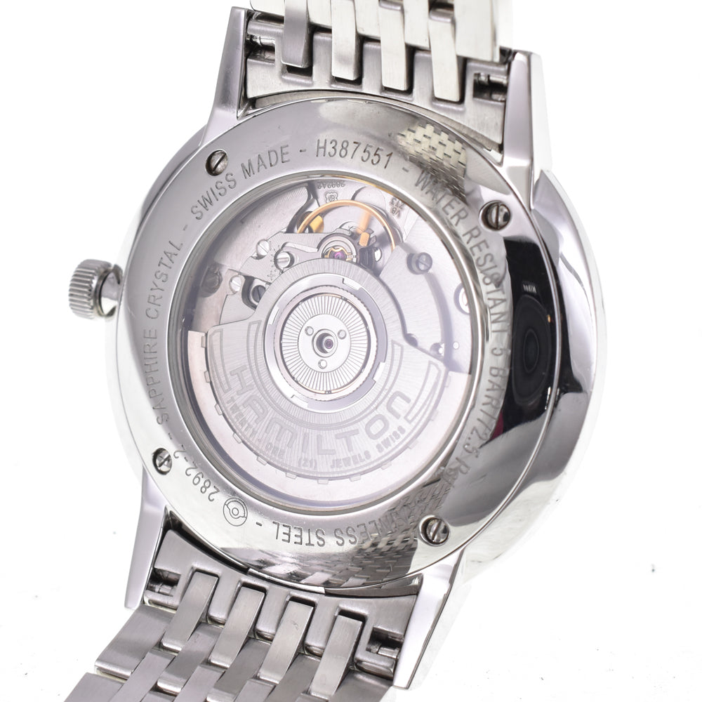 with paper HAMILTON Intramatic H387551 Date Silver Dial Automatic Men's
 Watch H#144887