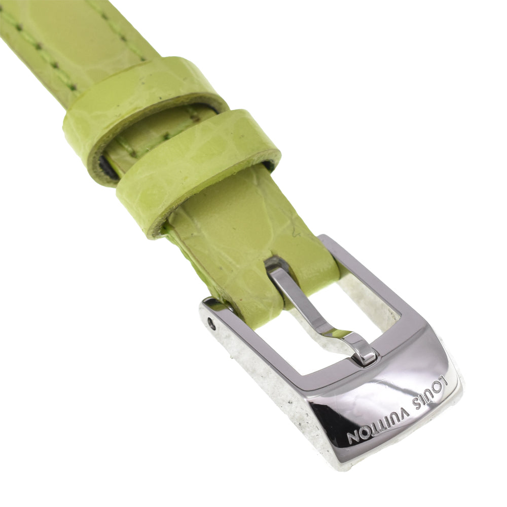 LOUIS VUITTON Tambour bijou Q151K diamond gray Dial Quartz Ladies
 Watch I#144888