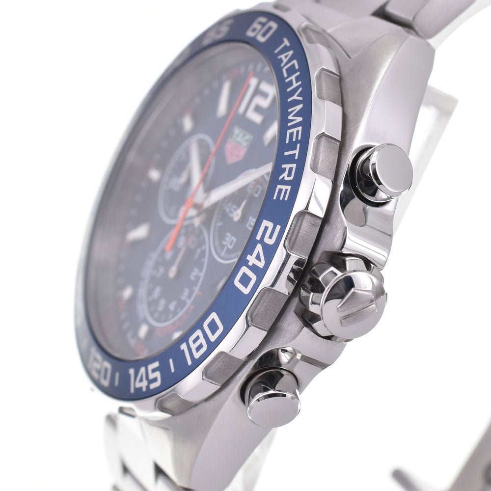 with paper TAG HEUER Formula 1 CAZ1014.BAO842 Chronograph blue Dial Quartz Men's
 Watch H#144889