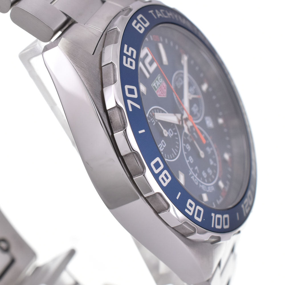 with paper TAG HEUER Formula 1 CAZ1014.BAO842 Chronograph blue Dial Quartz Men's
 Watch H#144889