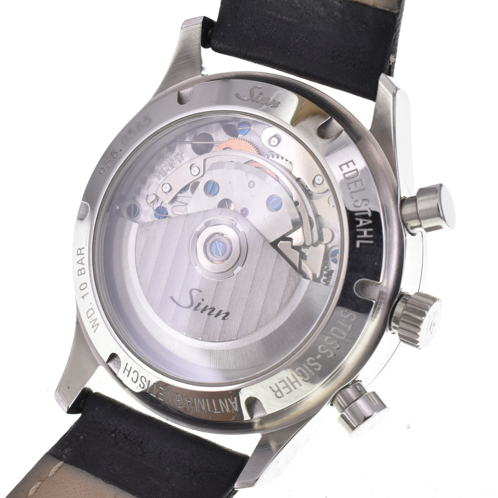 Sinn Model 956 Chronograph power reserve Ivory Dial Automatic Men's
 Watch H#144892