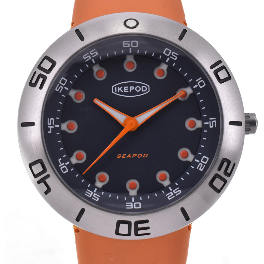 IKEPOD Seapod IPS001SILB 200m black Dial Automatic Men's
 Watch H#144896