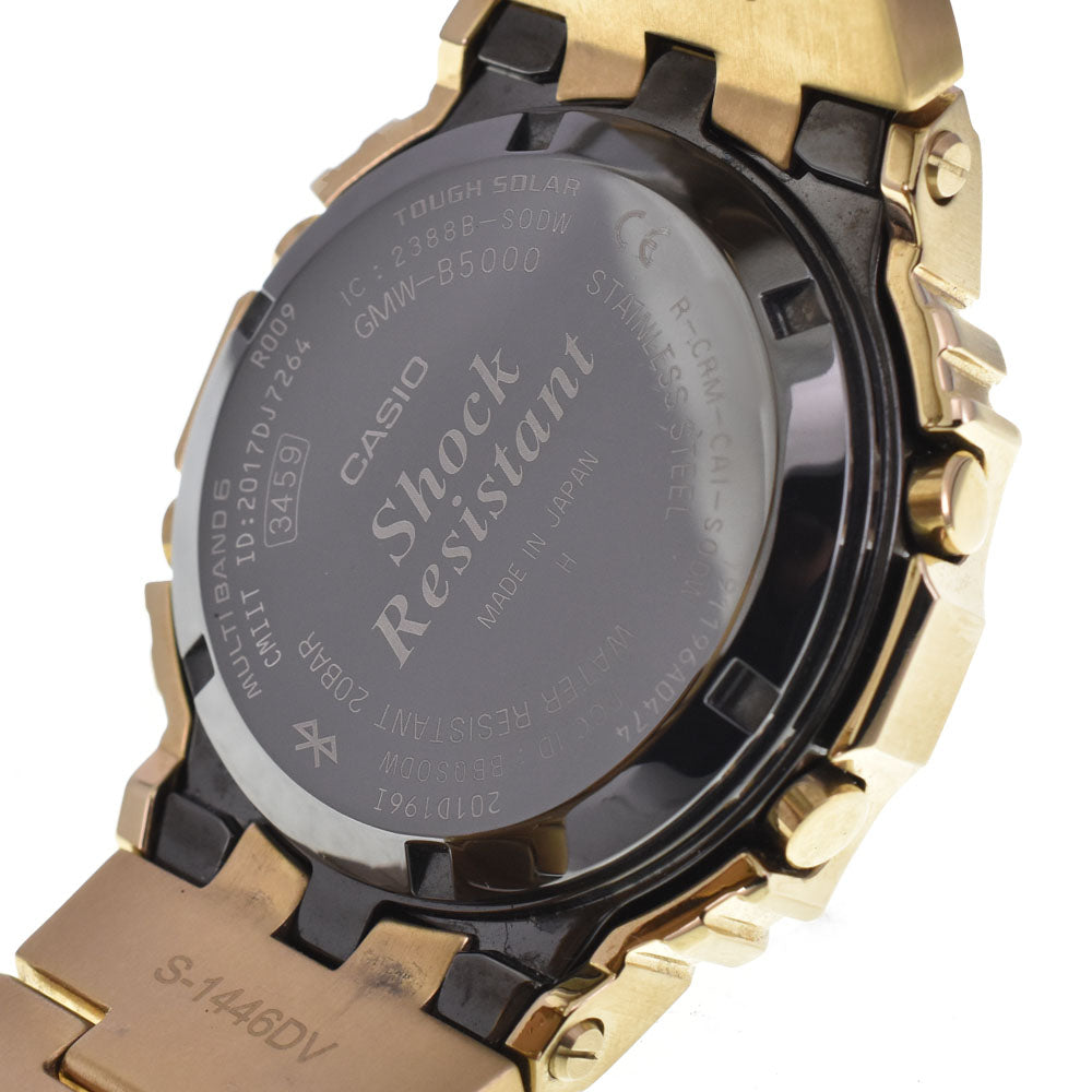 CASIO G-SHOCK GMW-B5000GD-9JF Full metal Digital Dial Radio Sync Solar Men's
 Watch I#144908