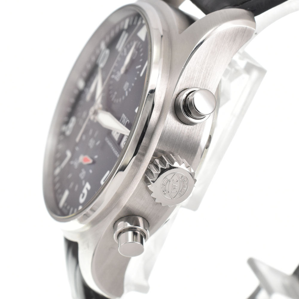 with paper IWC SCHAFFHAUSEN Pilot's Watch Chronograph 41 IW388101 Day Date Small Second blue Dial Automatic Men's
 Watch H#144909