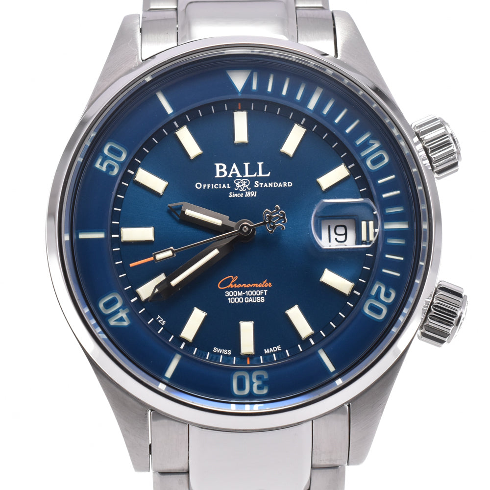 with paper BALLWATCH Engineer Master Diver Chronometer DM2280A-S1CJ-BE 1000 world limited blue Dial Automatic Men's
 Watch J#144911