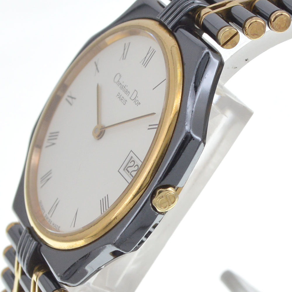 Christian Dior Octagon 45.25.01 Date white Dial Quartz Unisex
 Watch I#144912