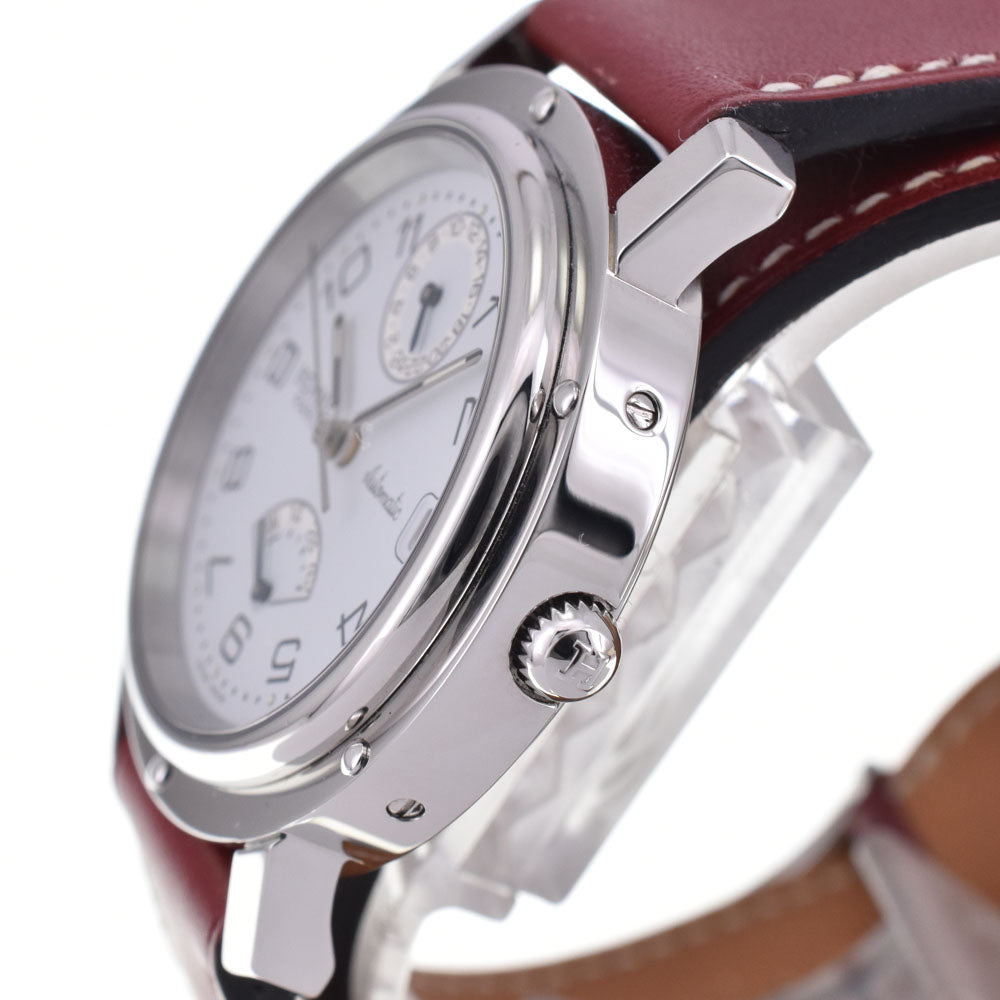 HERMES Clipper CL5.710 GMT G stamp Double Tour white Dial Automatic Men's
 Watch H#144923