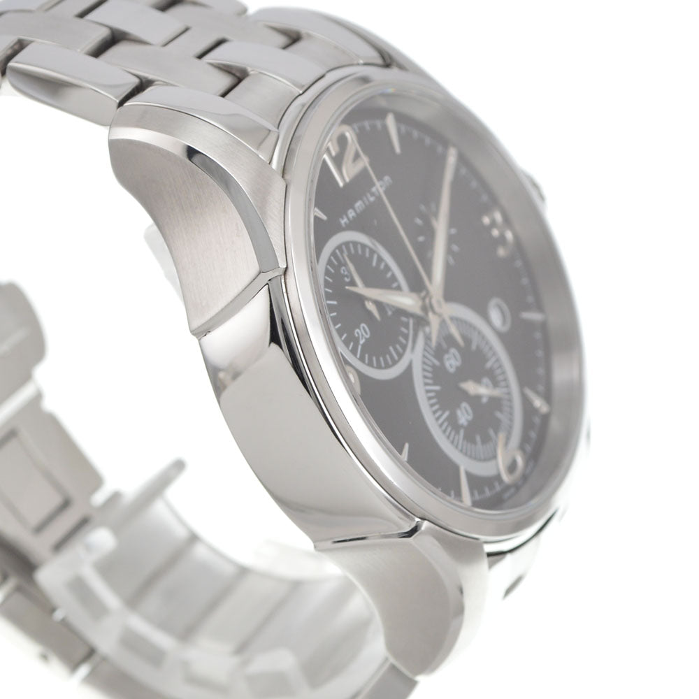 HAMILTON Jazz master H326120 Chronograph Date black Dial Quartz Men's
 Watch J#144925