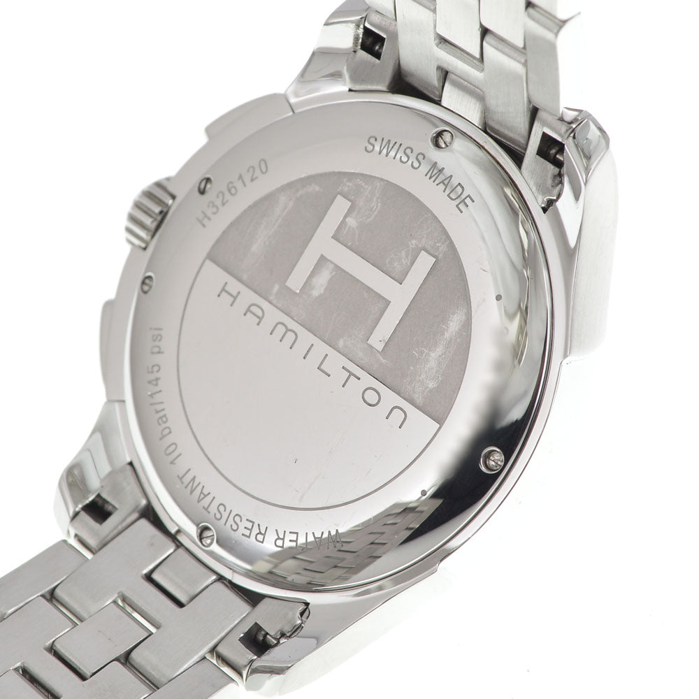 HAMILTON Jazz master H326120 Chronograph Date black Dial Quartz Men's
 Watch J#144925