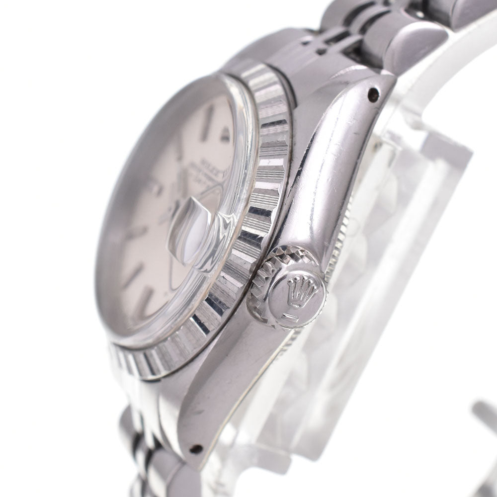ROLEX Oyster perpetual date 6924 vintage Cal.2030 Silver Dial Automatic Ladies
 Watch M#144933