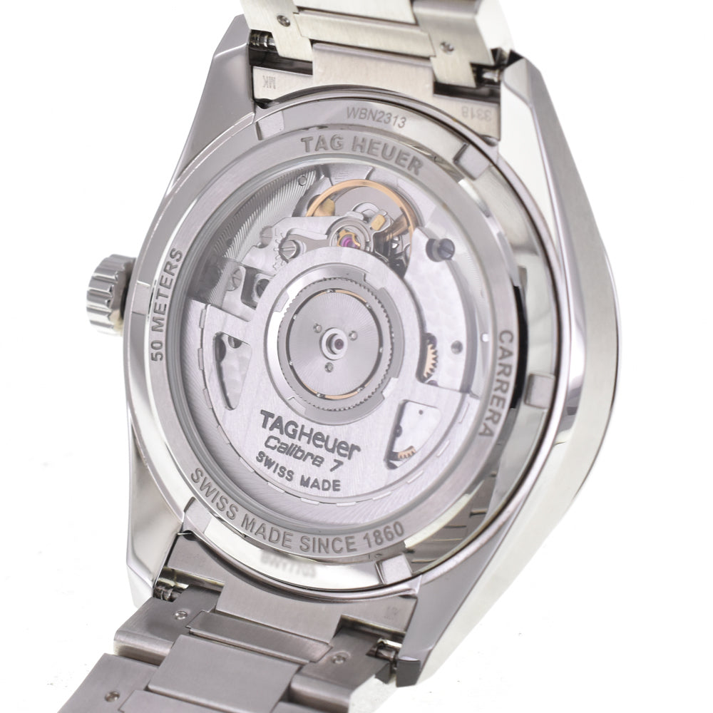 with paper TAG HEUER Carrera WBN2313.BA0001 pink Dial Automatic Unisex
 Watch G#144934