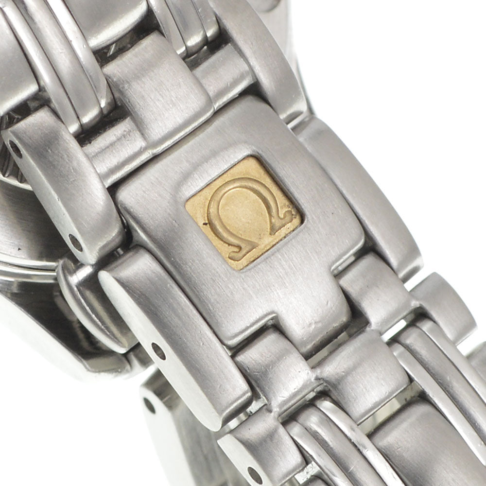 OMEGA Seamaster 120M 2581.62 Date Orange Dial Quartz Ladies
 Watch J#144936