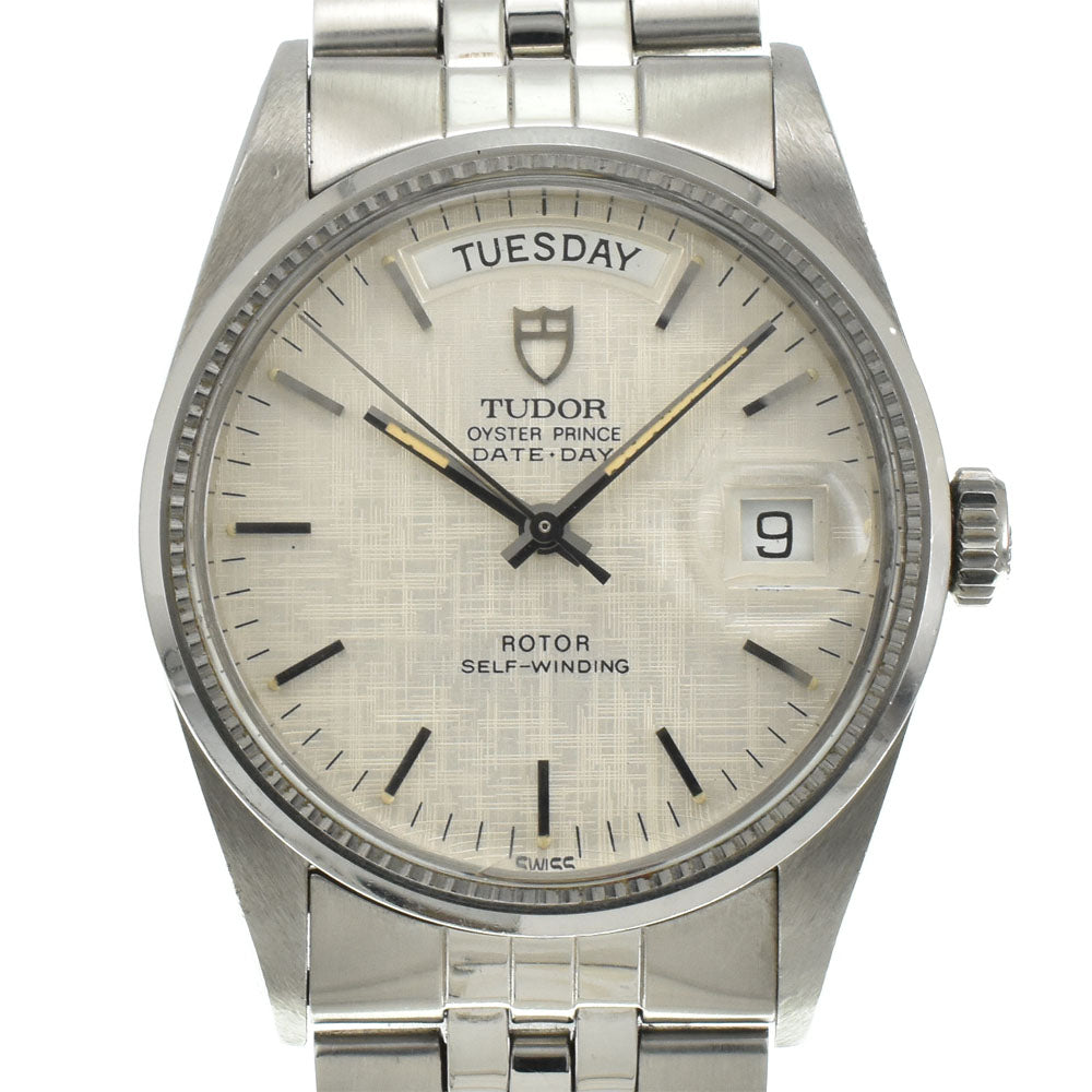 TUDOR Oyster Prince Date Day 94710 vintage Cal.2834-2 Silver Dial Automatic Men's
 Watch I#144938